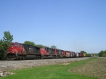 CN 2707 On NS 196 Westbound